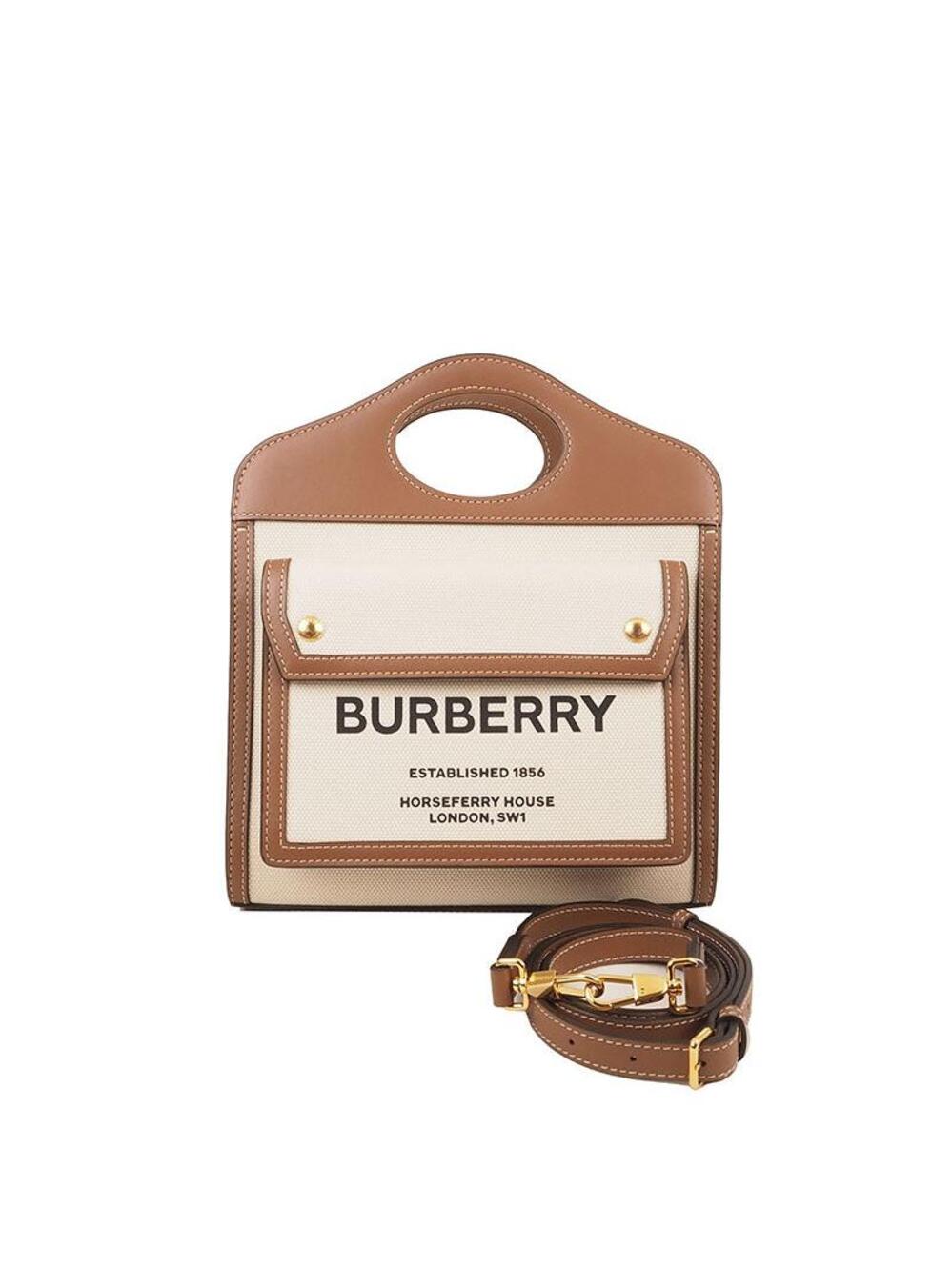 Burberry Canvas Pocket Mini Shoulder #353585F63B